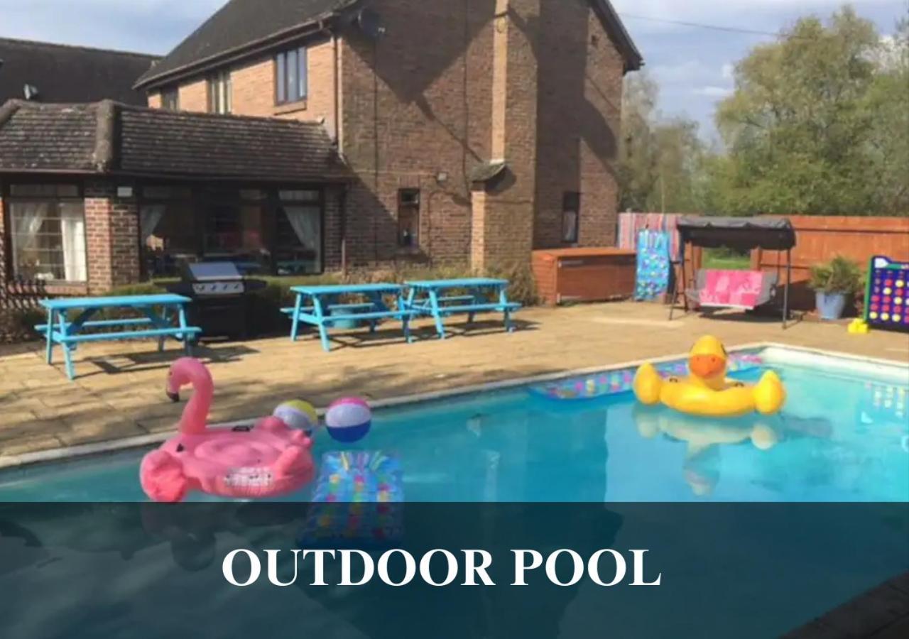 The Fortis House, Bournemouth, With Swimming Pool And Hot Tub Jacuzzi Exterior foto